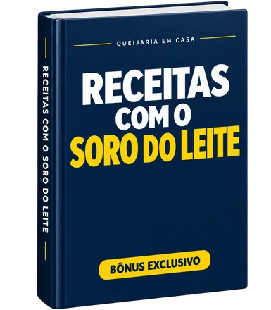 Capa do bônus Receitas com o Soro do Leite
